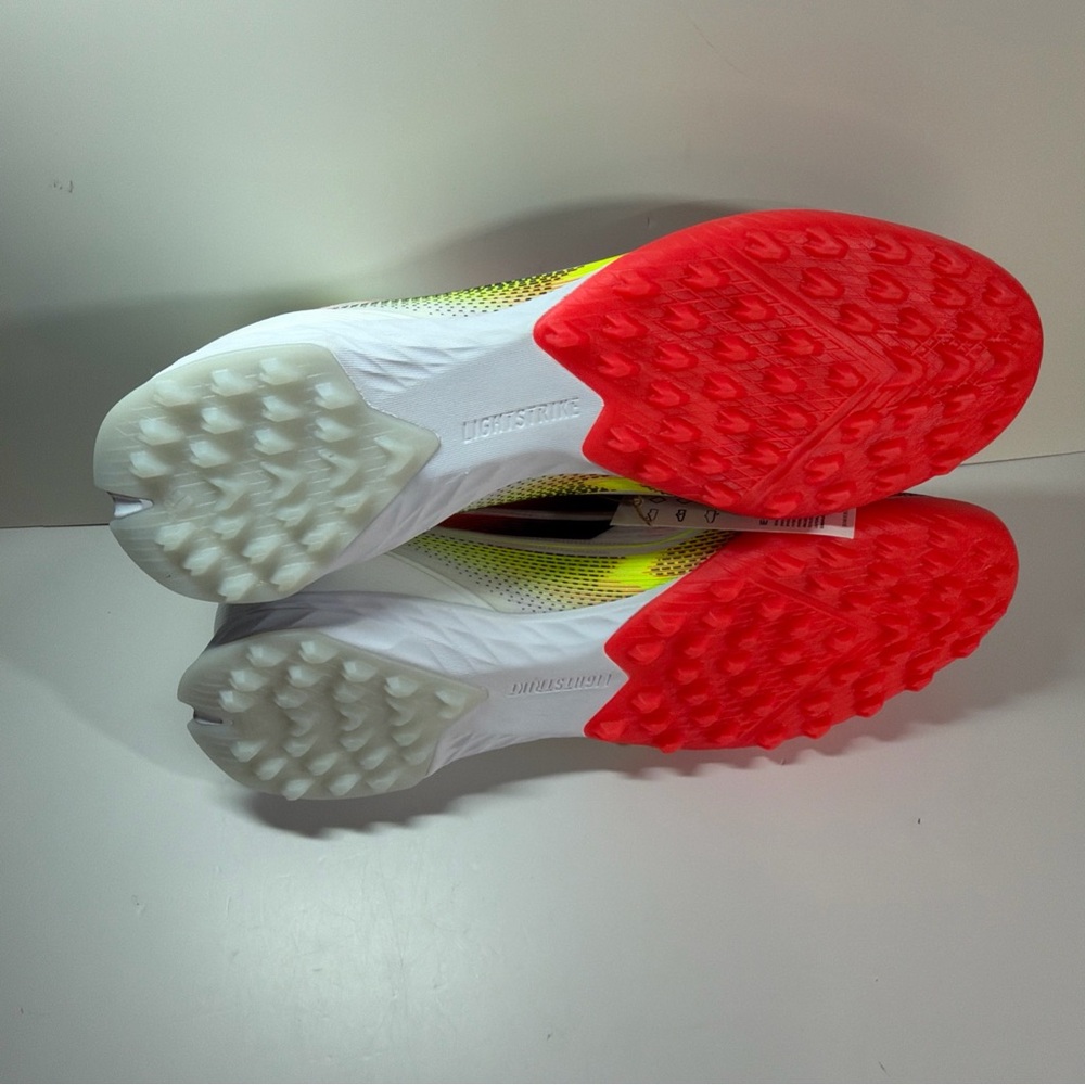 Adidas F50 Pro Turf Soccer Mens White Sneakers Athletic Shoes IE1220 New No Box - Picture 11 of 11